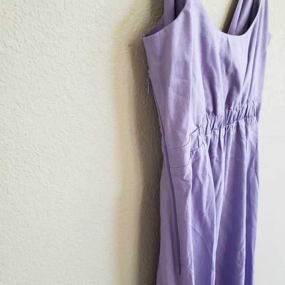 SMYM Moby Tie Maxi Midi Dress Lilac XL - Picture 6 of 9
